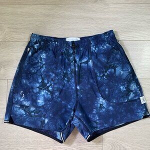 REIGNING CHAMP x Ryan Willms Tie Dye Trek Running Athletic Shorts